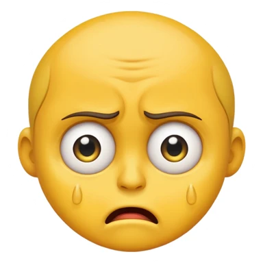 Angry pleading emoji sticker