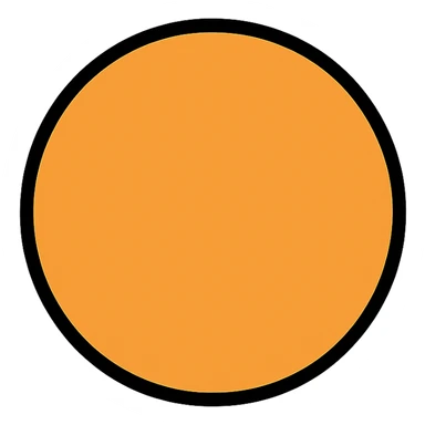 simple circle sticker