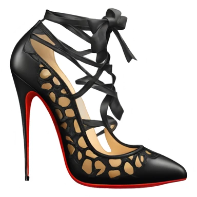 Christian louboutin high heel sticker