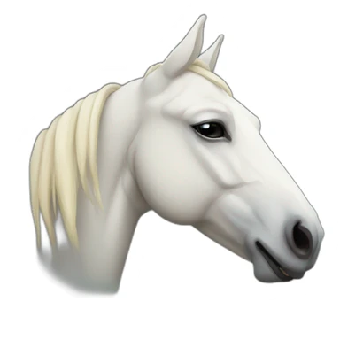 sleeping spirit horse sticker