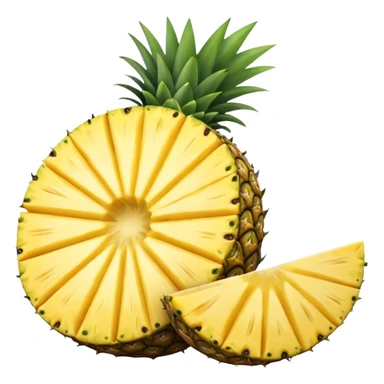 pineapple slice sticker