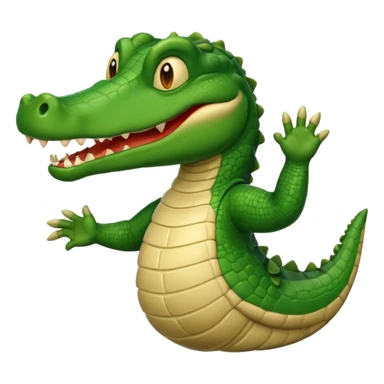 Dancing Gator sticker