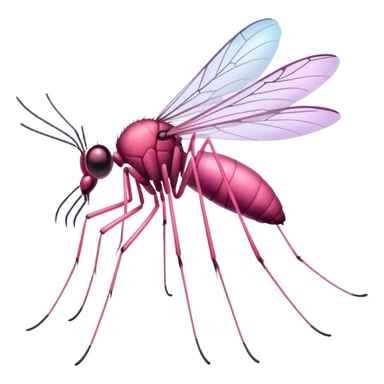 pink Mosquito sticker