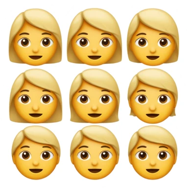 Benbe bir tişört giymiş kocaman dudakları olan çook makyajlı bir emoji sticker