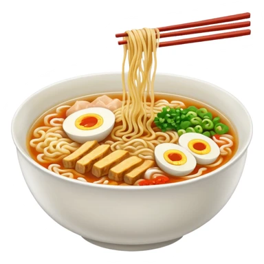 smoking hot ramen sticker