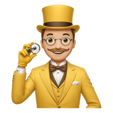 The monopoly fella with a monocle and yellow sticker