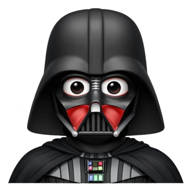 hood darth vader sticker