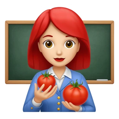 Mrs. Thursday classroom with tomatoes sticker