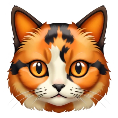 Tortoiseshell cat sticker