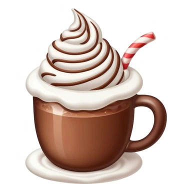 Mug of hot cocoa sticker
