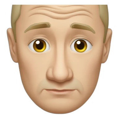Putin sad sticker