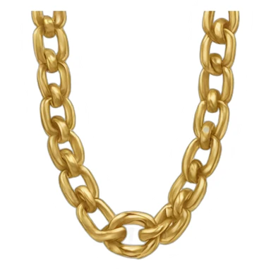 link from legend of zelda with two gold cuban link necklaces sticker