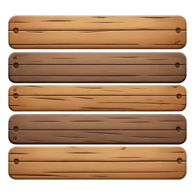 wooden plank sticker