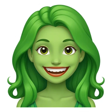 Shrek as a girl sticker
