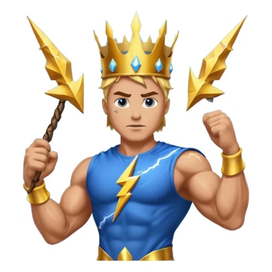 God of lightning 
 sticker