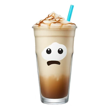 iced chai latte  sticker