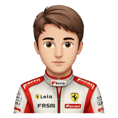 ferrari f1 driver, Charles Leclerc  sticker