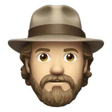 Jim Hopper stranger things sticker