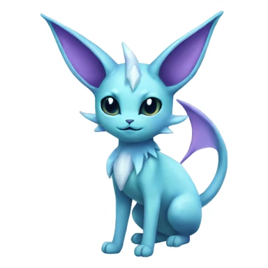 Espeon-Vaporeon full body sticker