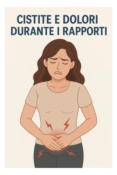 cistiti e dolori durante i rapporti. In italiano sticker