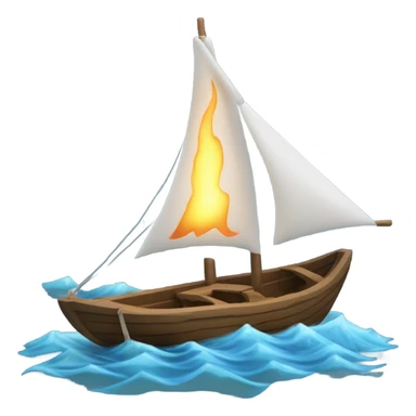 Barco a vela sticker