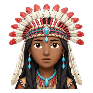 native american sticker