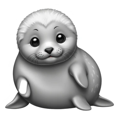 Baby seal sticker