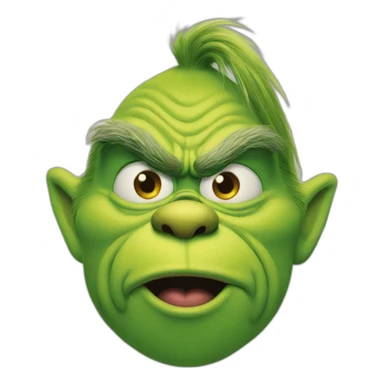 Grinch jim carry sticker