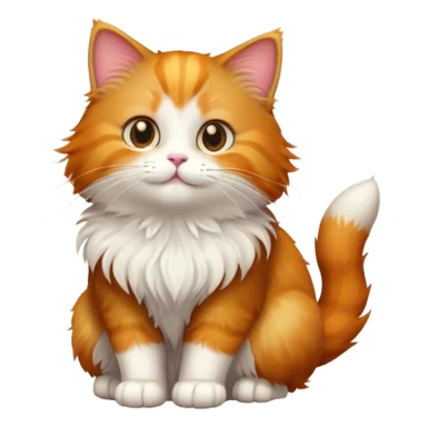 Chat roux  sticker