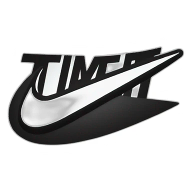 Nike logo with just do it sticker