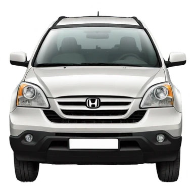 Honda CR-V 2006 with Tajik license plates 5773OJ TJ sticker