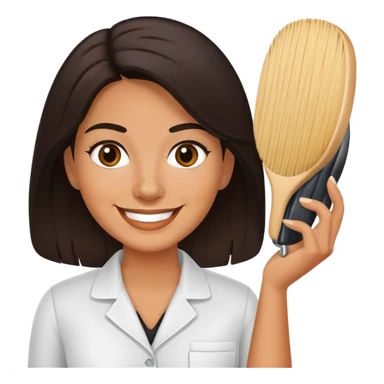 Mexican hair salon manager sticker