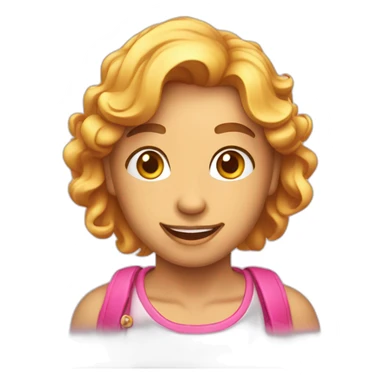 Aniversário rosa sticker