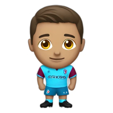 Trabzonspor stryped jersey sticker