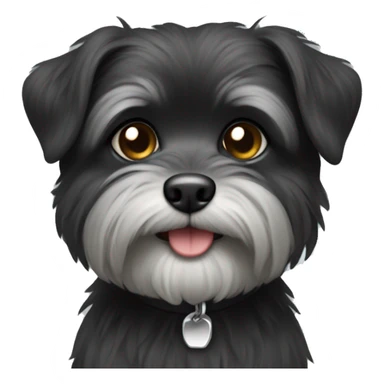 Black and gray shorki  sticker