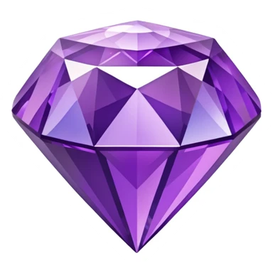 glitter purple crystal diamond sticker