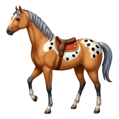 Appaloosa horse sticker