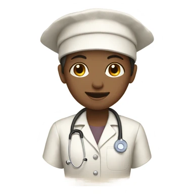 Nursing student book in beige sticker