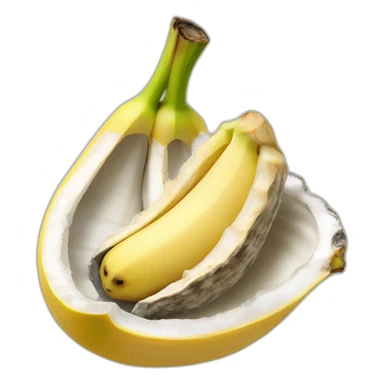 banana in an oyster sticker