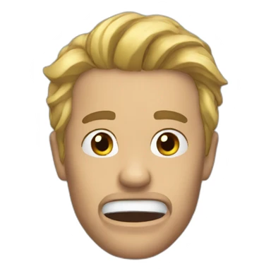 Jaw dropped  sticker