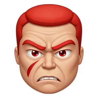 i am very angry sticker