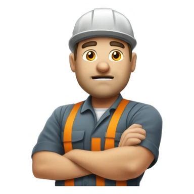 Mad HVAC technician from Vertiv sticker