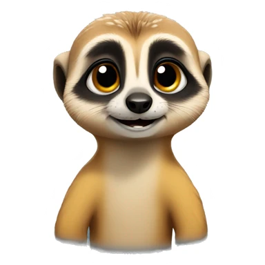 a cute meerkat sticker