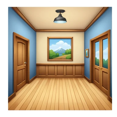 Hall serving sticker