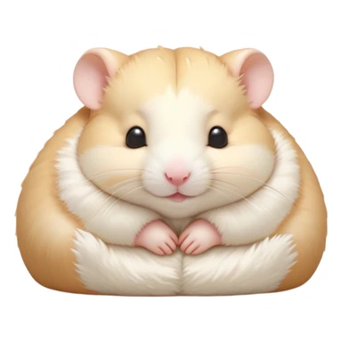 Meme-Worthy Cute Sleeping Cream Hamster Portrait Emoji, Head resting peacefully with a contented smile, showcasing a delightfully compact build and a luxuriously soft cream fur, eyes shut in a serene nap, Simplified yet hilariously adorable features, highly detailed, glowing with a soft, drowsy light, high shine, relaxed and utterly lovable, stylized with an air of playful laziness, bright and heartwarming, soft glowing outline, capturing the essence of a comically sleepy hamster, so meme-worthy it feels like it could instantly become the next viral sensation of adorable slumber! sticker