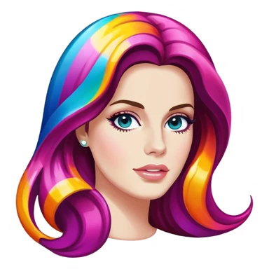 Lana del Rey cd emoji  sticker