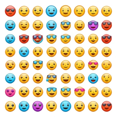 AI emojis sticker