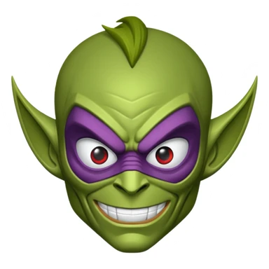 green goblin from spider man sticker