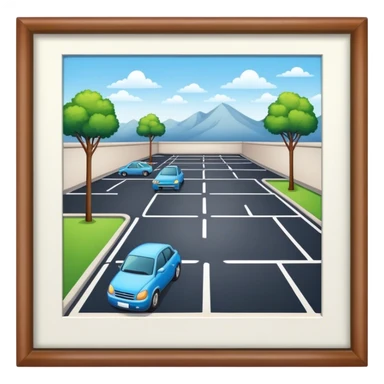 Parking privado sticker