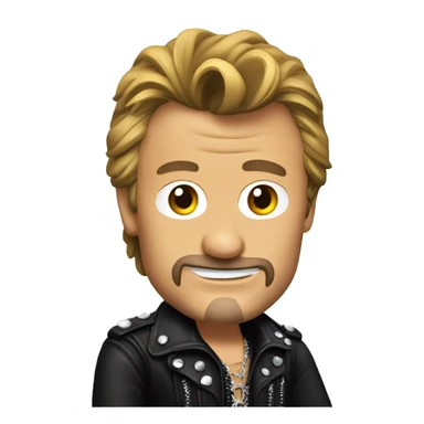 Johnny Hallyday sticker